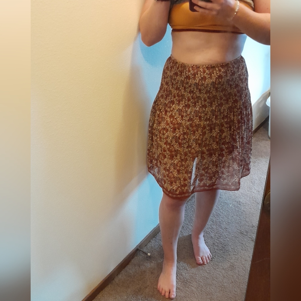 NWT Nordstrom floral skirt